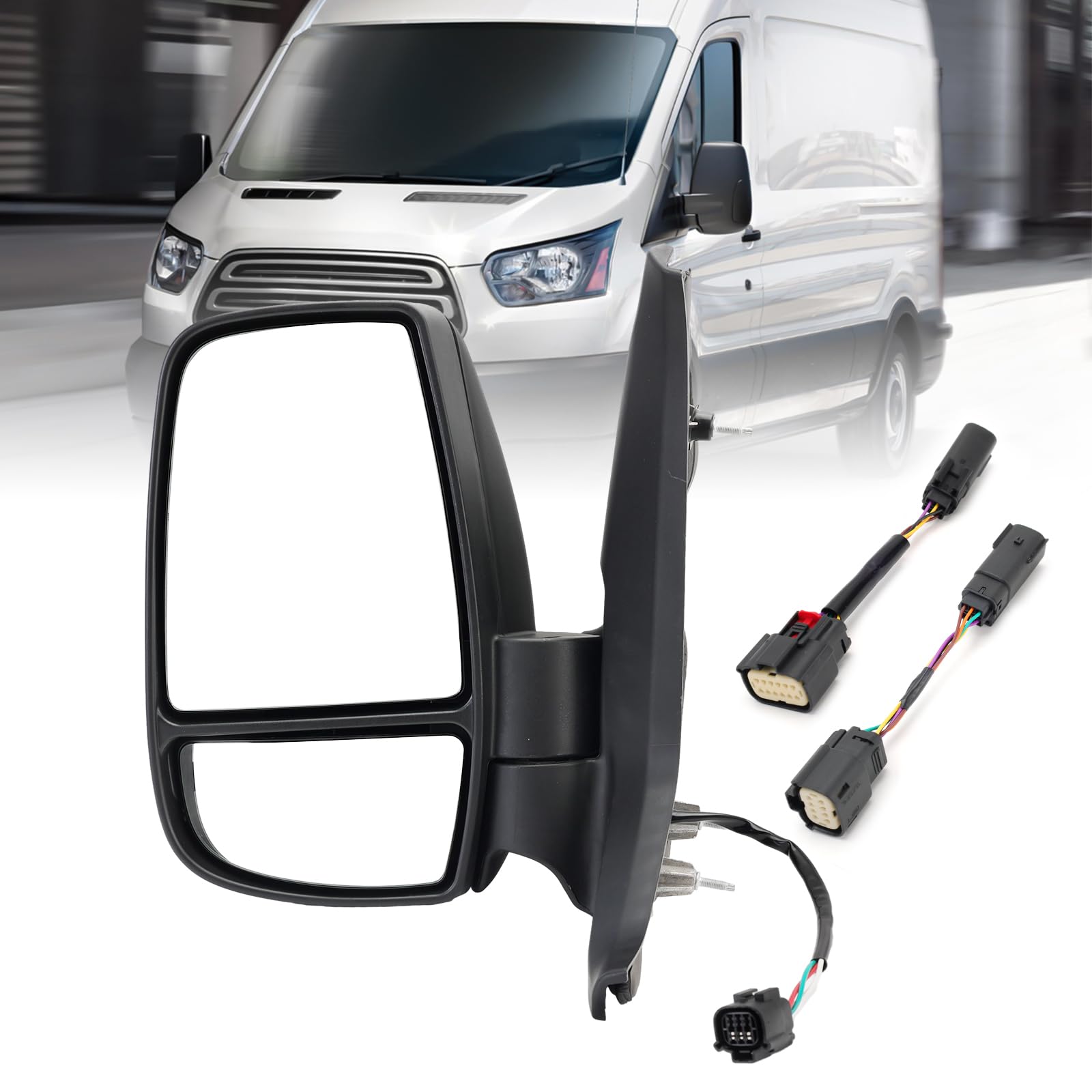 MOFOAP driver side mirror assembly enhances exterior visibility for safer lane changes.