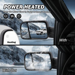 MOFOAP driver-side mirror Ram 2500/3500 for better towing visibility