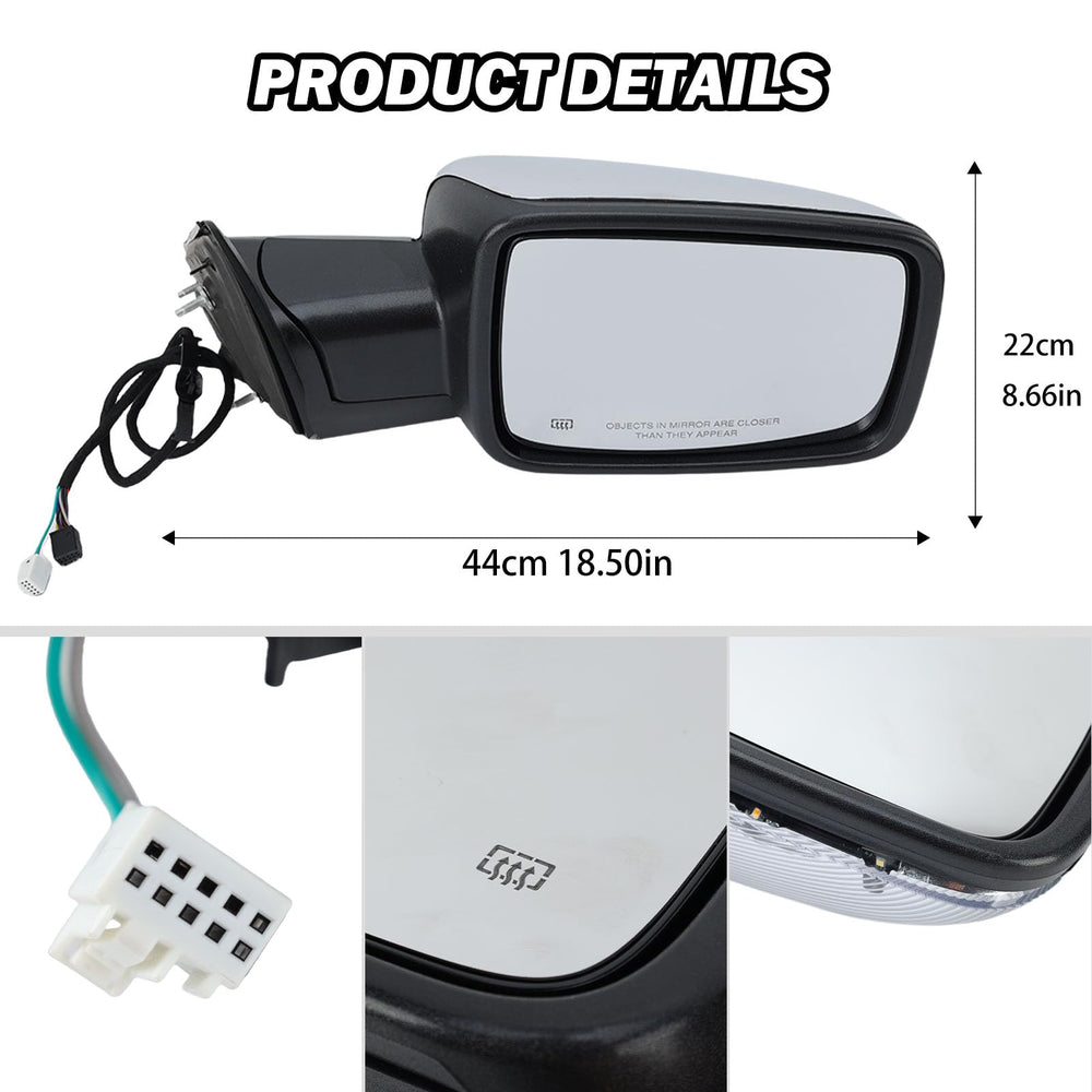 MOFOAP easy-install mirror for quick Ram replacement with basic tools