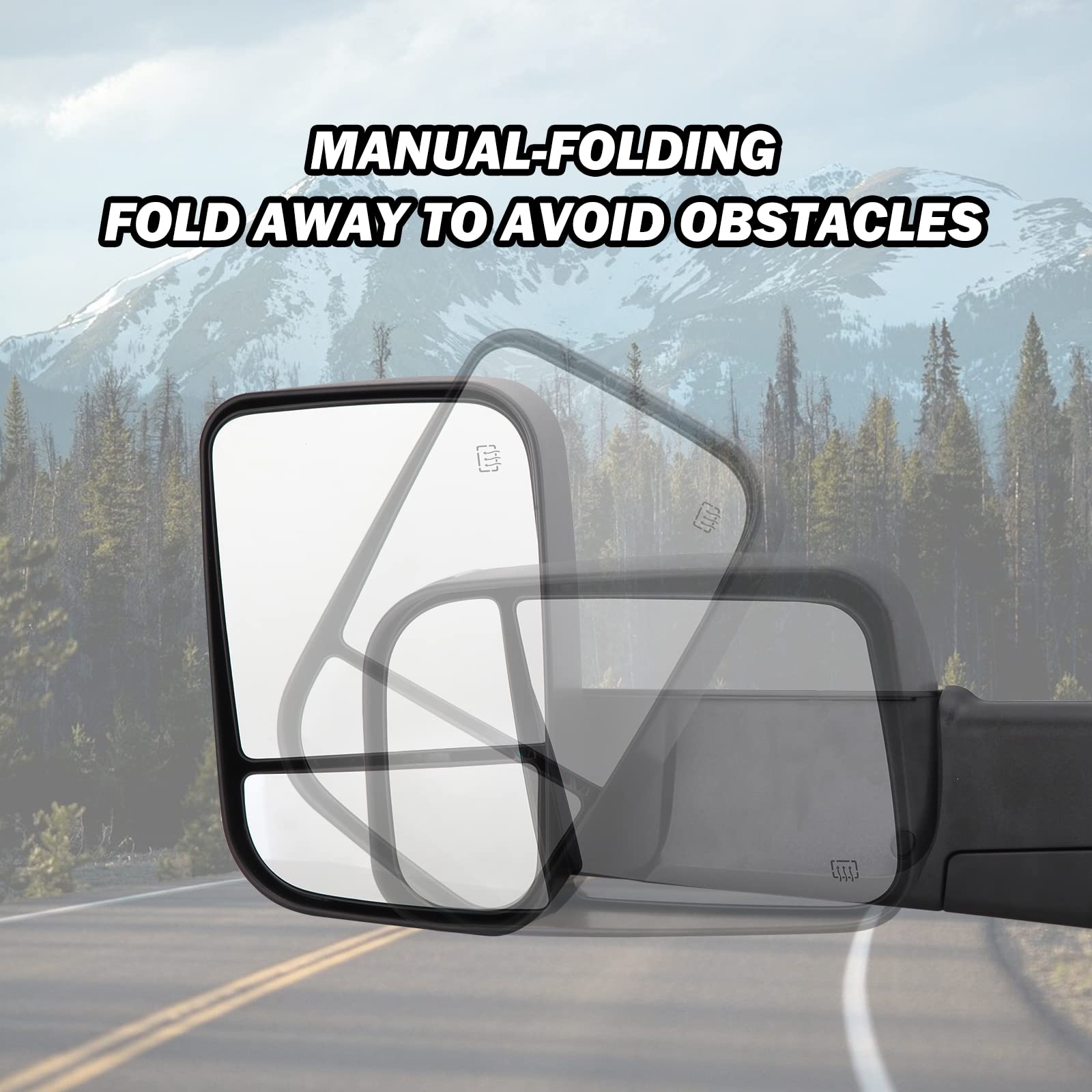 MOFOAP easy-install mirror replacement with basic DIY steps