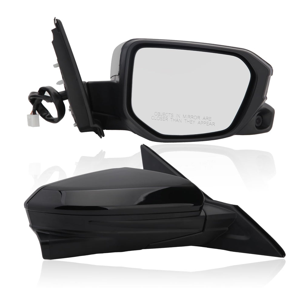 MOFOAP mirror with camera close-up shows built-in camera for parking awareness