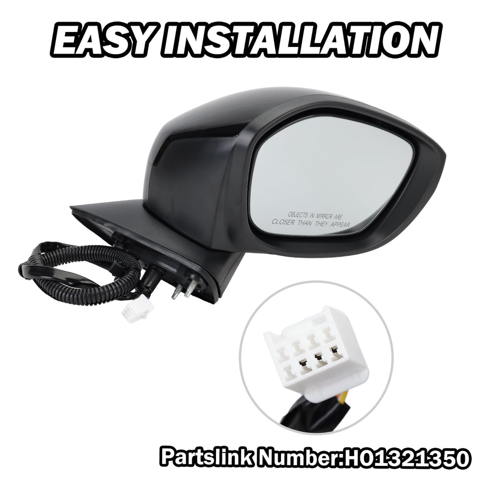 MOFOAP OEM-match mirror aligns with 76258T20A01 for reliable replacement.