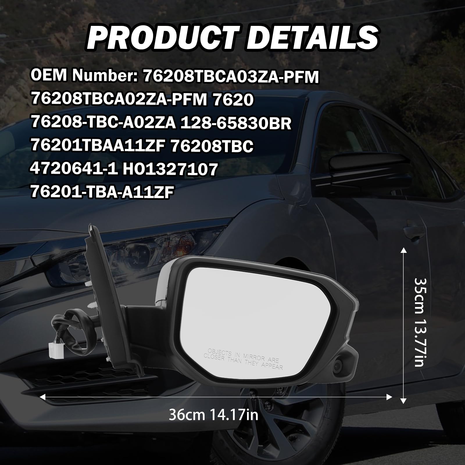 MOFOAP OEM numbers reference confirms compatibility