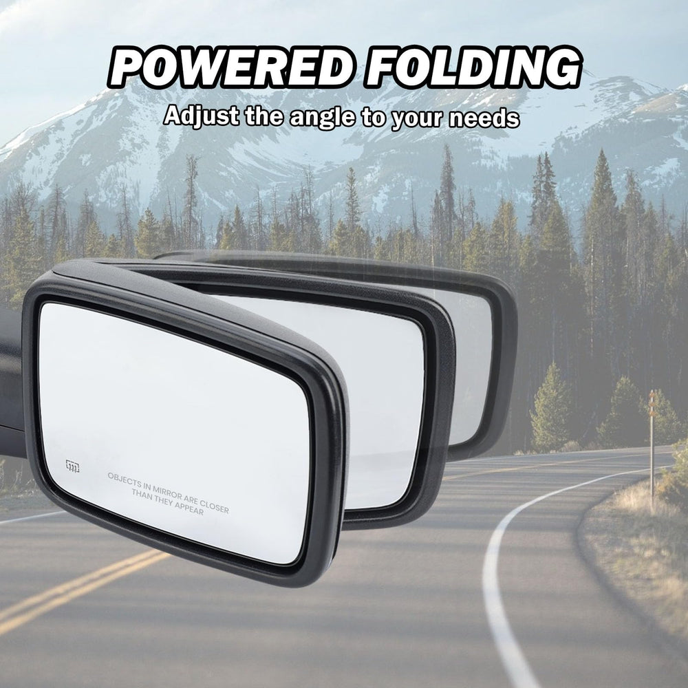 MOFOAP power-fold Ram mirror for easy parking in tight spaces