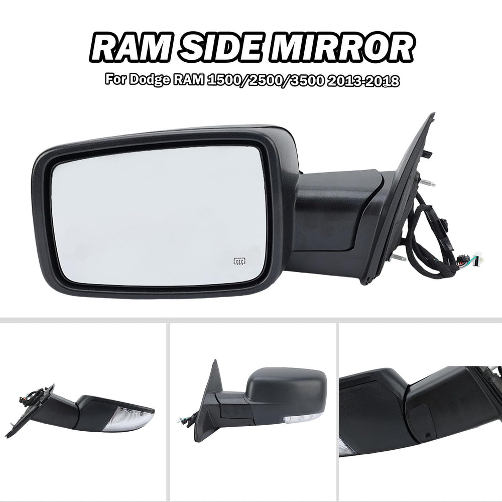 MOFOAP power-fold Ram mirror for tight spaces
