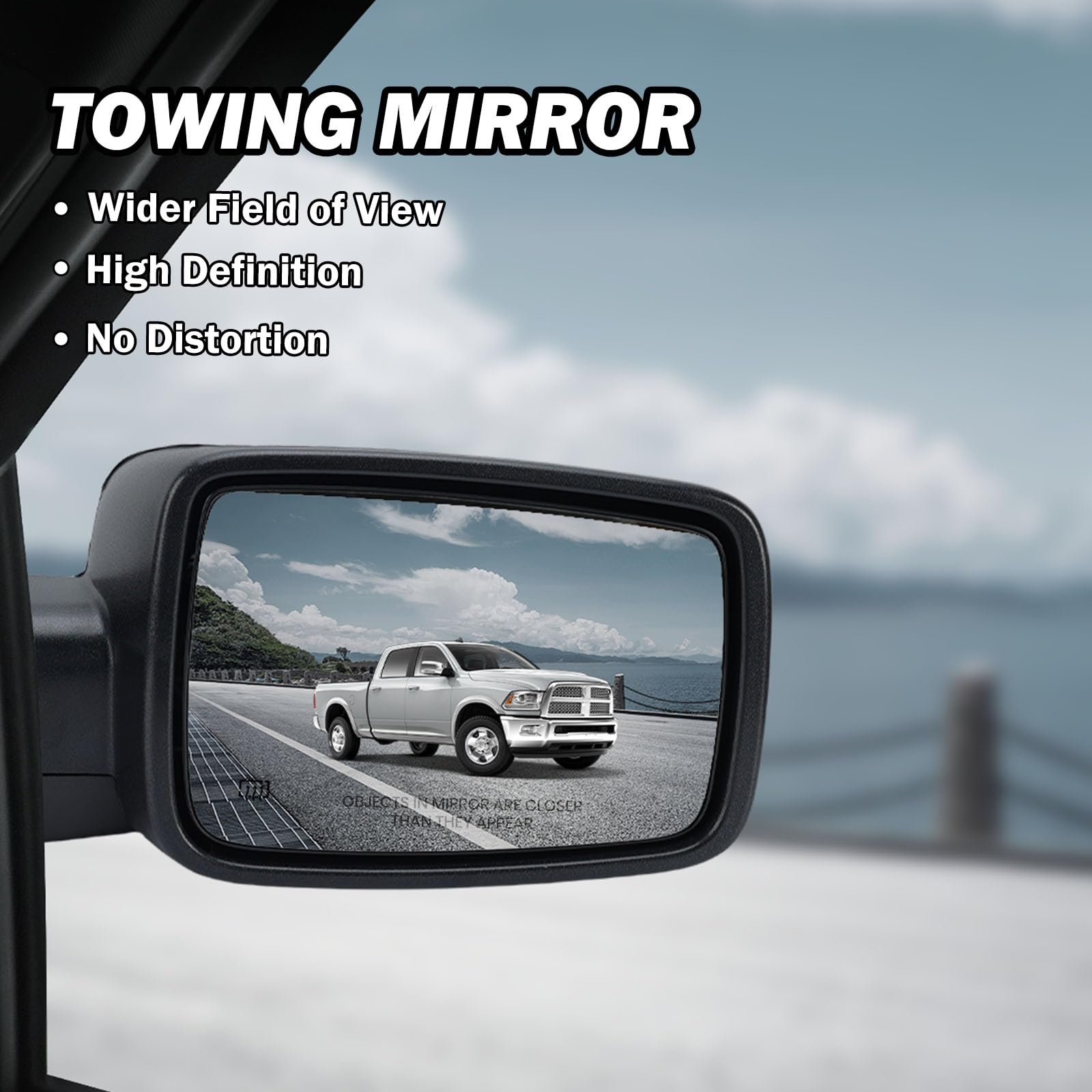 MOFOAP wide-angle view aids safe towing and lane changes on Ram