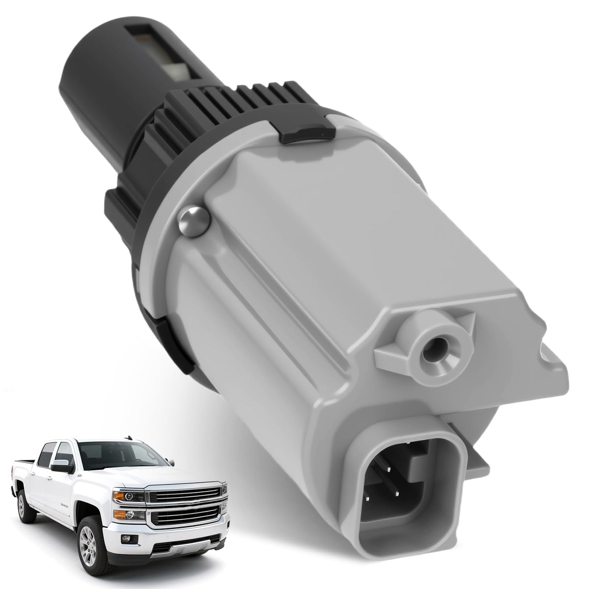 MOJIOO 4WD front differential actuator with rugged housing for durability.