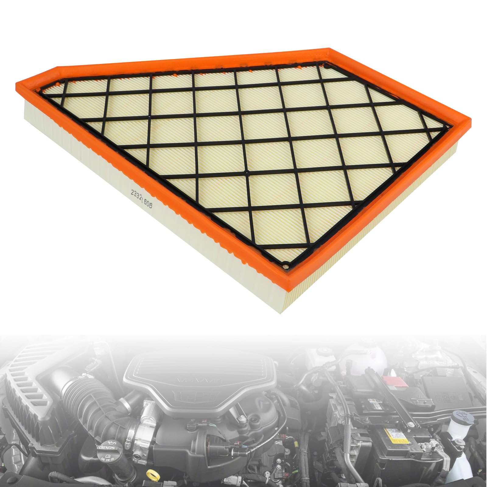 MOJIOO A3212C engine air filter kit installation improves airflow and protects the engine.