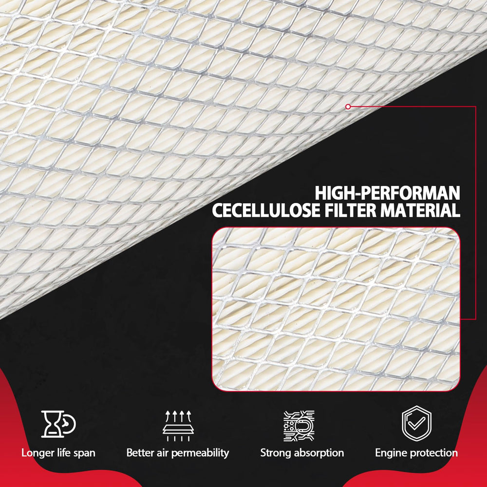MOJIOO air filter set of four for versatile OEM replacements