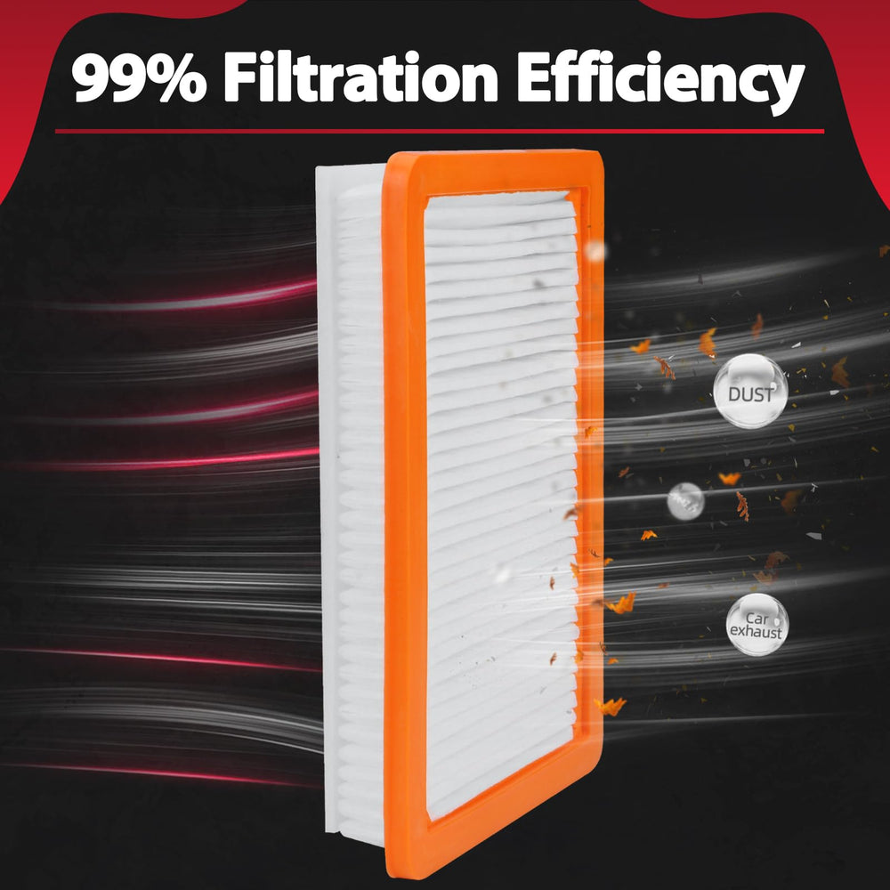MOJIOO air filter with small aperture and high breathability.