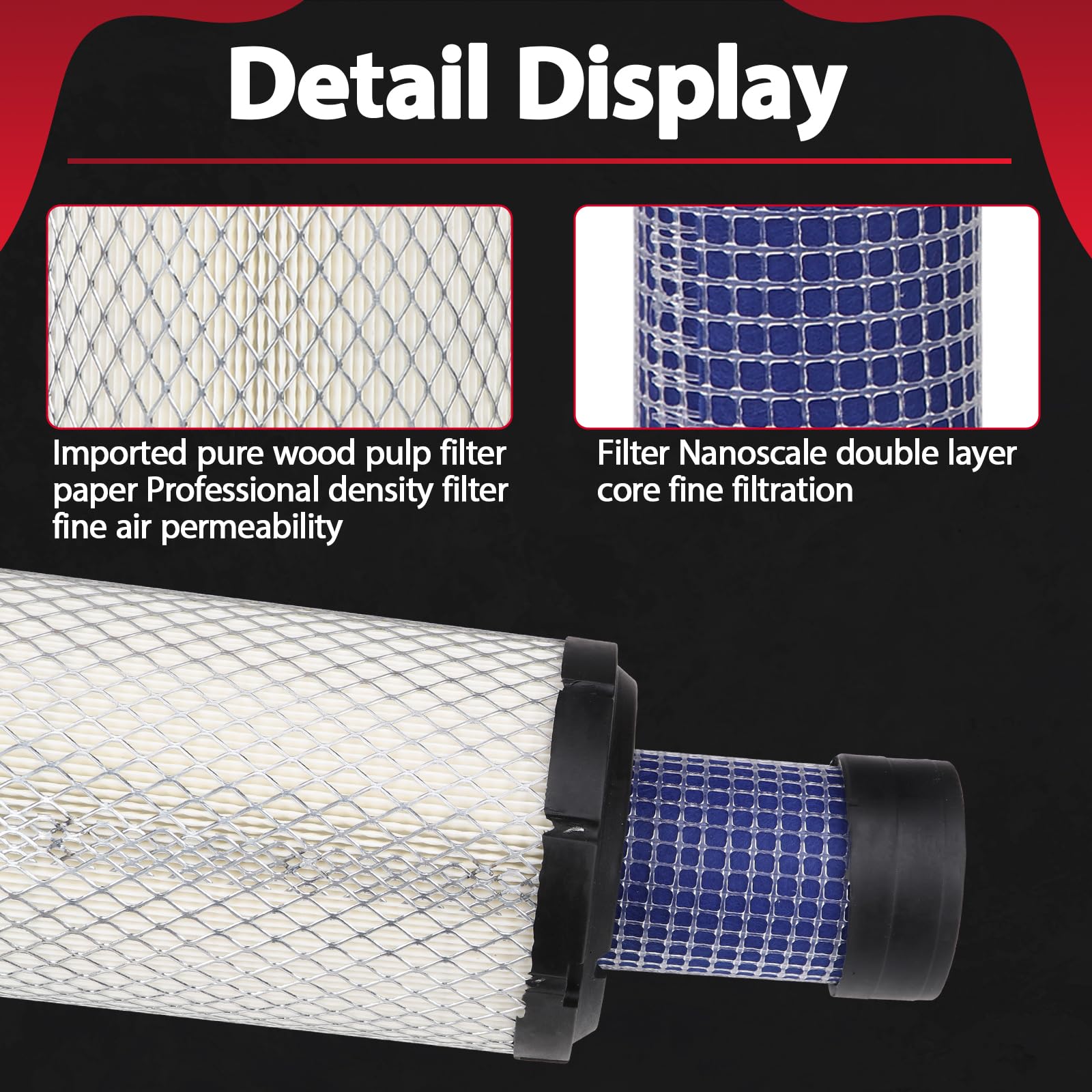MOJIOO multi-brand air filters support OEM compatibility