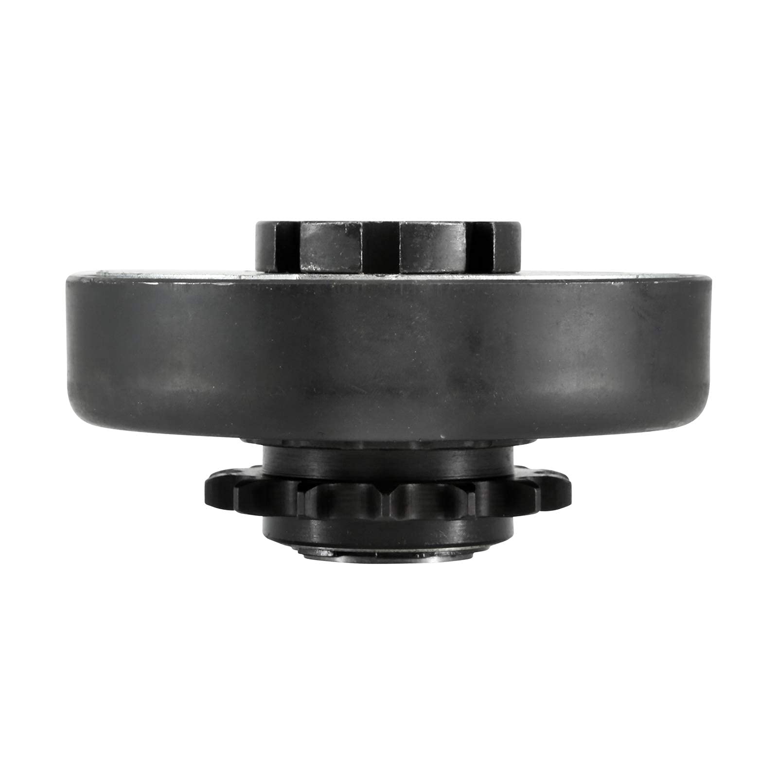 MOJTBE go-kart clutch ready for mini bike and lawn setup.
