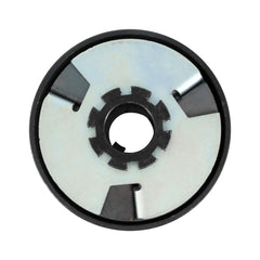 MOJTBE centrifugal clutch mounted assembly showcases straightforward installation.