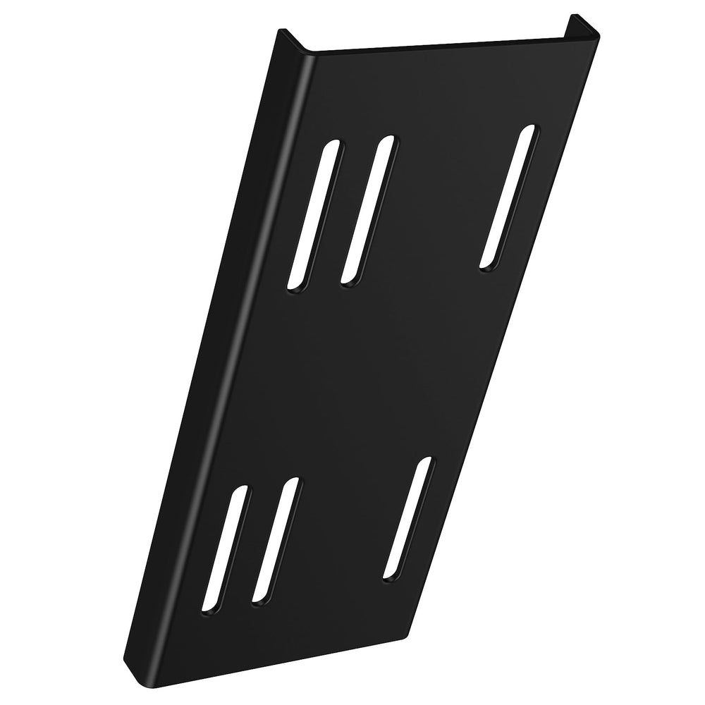 Moker 16x6-75 inch footprint with slotted holes for easy alignment.