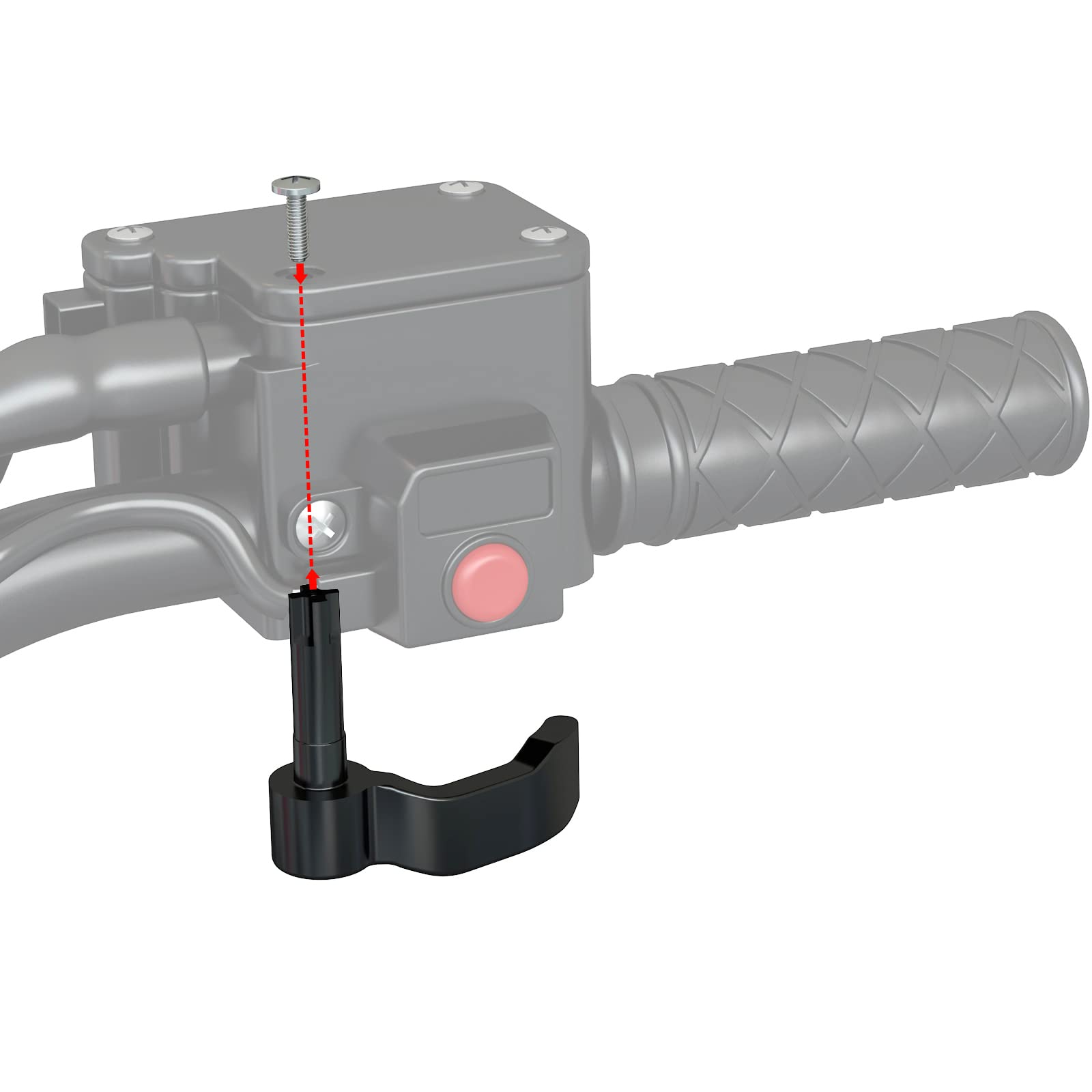 Billet aluminum Moker lever for Polaris 450-1000 models with rust resistance