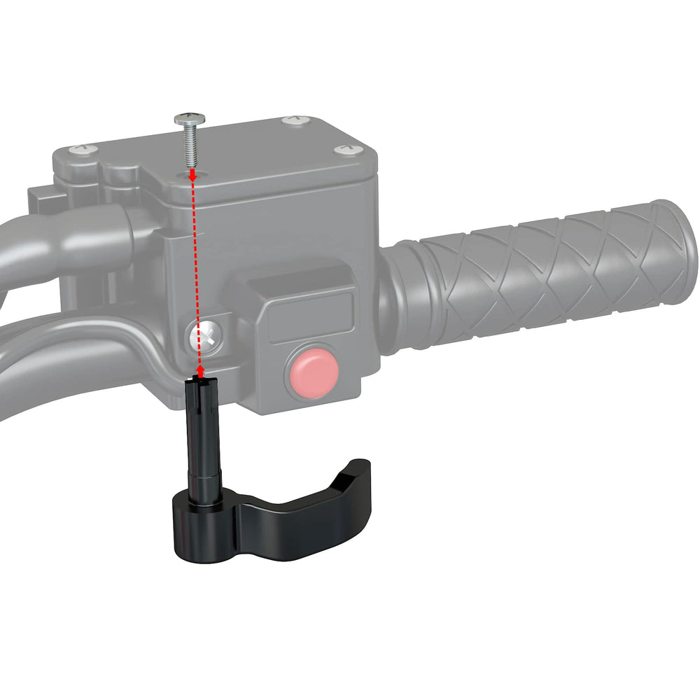 Billet aluminum Moker lever for Polaris 450-1000 models with rust resistance