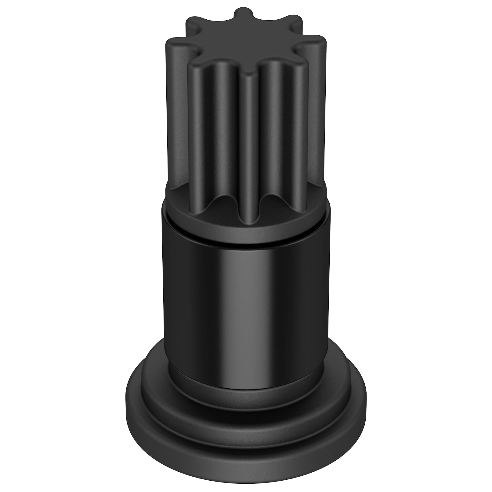 Moker Cummins barring tool engages flywheel housing for easy rotation.