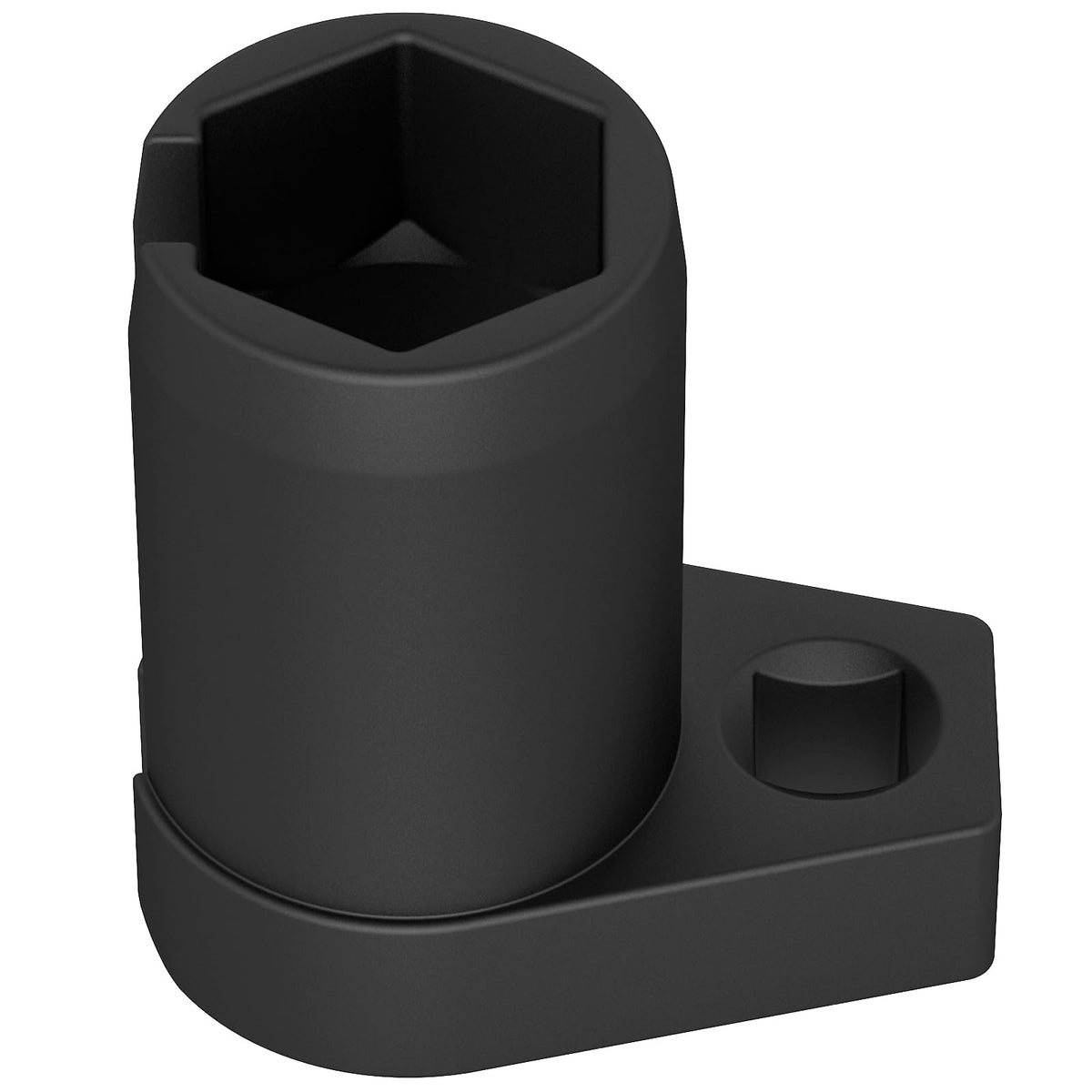 Moker Duramax vane sensor socket close-up for precise removal.