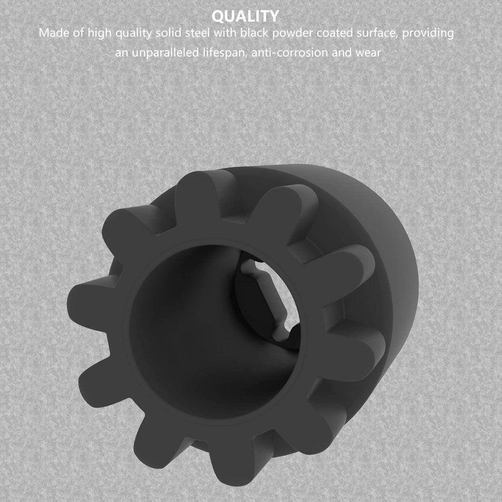 Moker flywheel barring tool for MP8/MP10 engines; assists safe rotation and timing checks