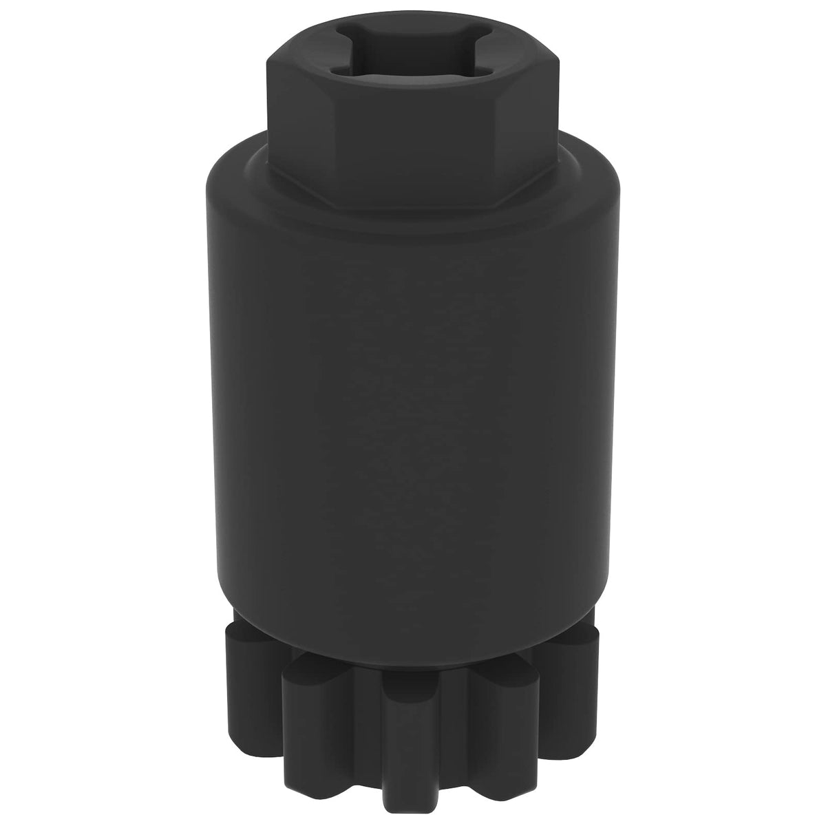 Moker flywheel barring tool for Volvo D11; easy crankshaft rotation for timing work
