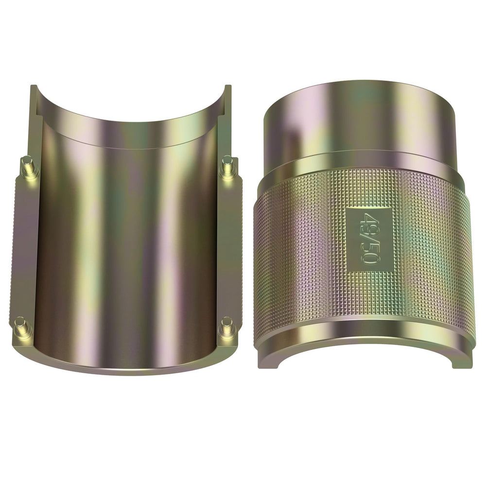 Moker Fork Seal Driver in use during seal seating for damage-free results.