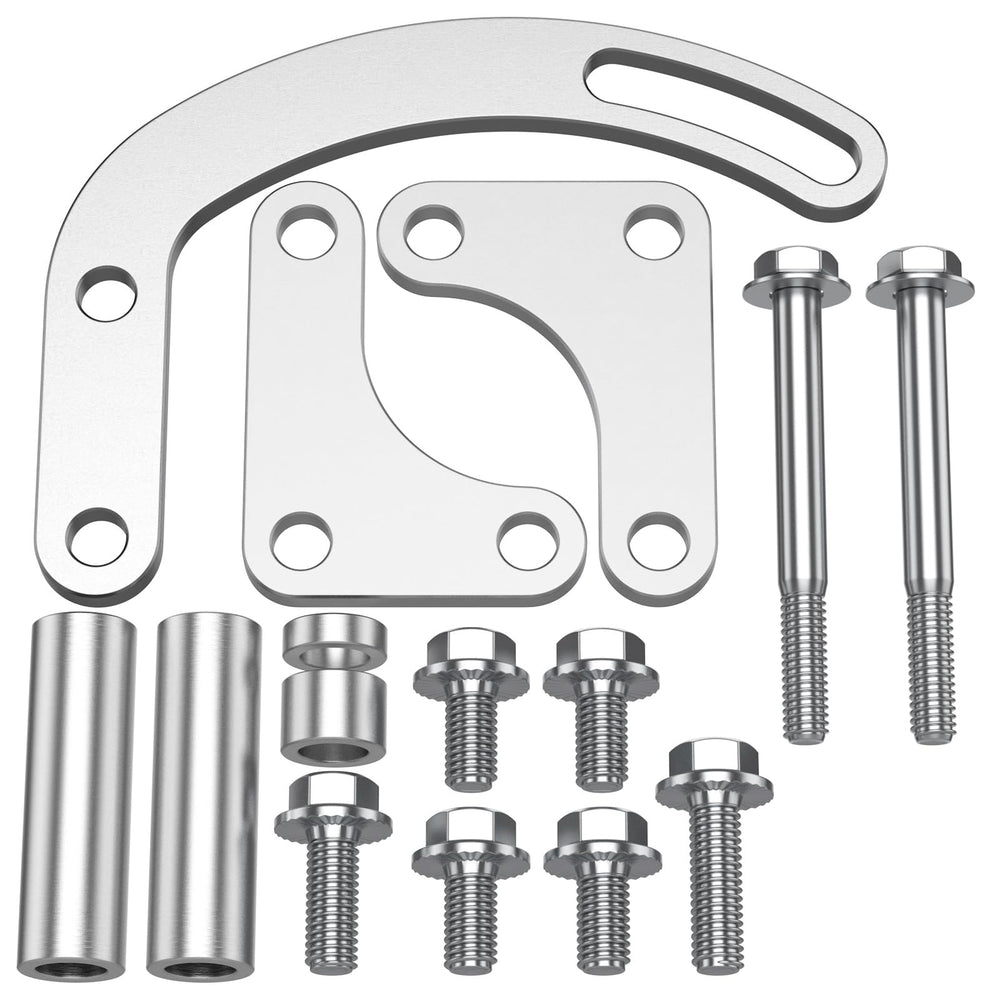 Moker SBC bracket with mounting hardware for easy installation