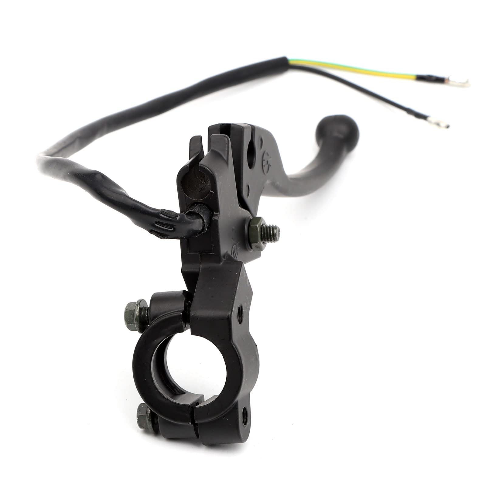 Lightweight aluminum lever provides durable braking feel