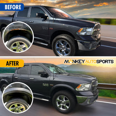 Monkey Autosports fender flare rear right for Dodge Ram 1500, protects rear wheels and paint