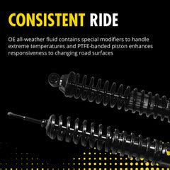 Monroe DRiV 58653 nitrogen gas charged design for consistent ride