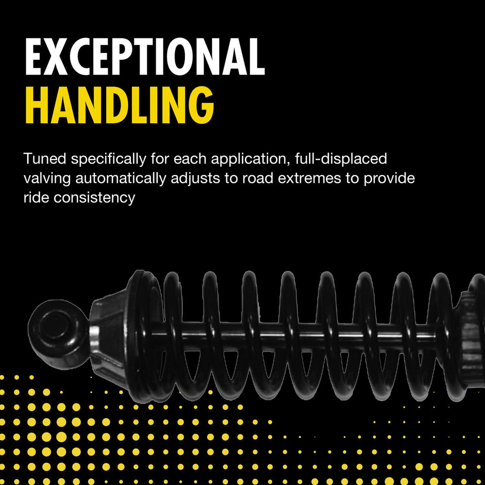 Monroe DRiV 58653 self-lubricating seal reduces wear under heavy loads