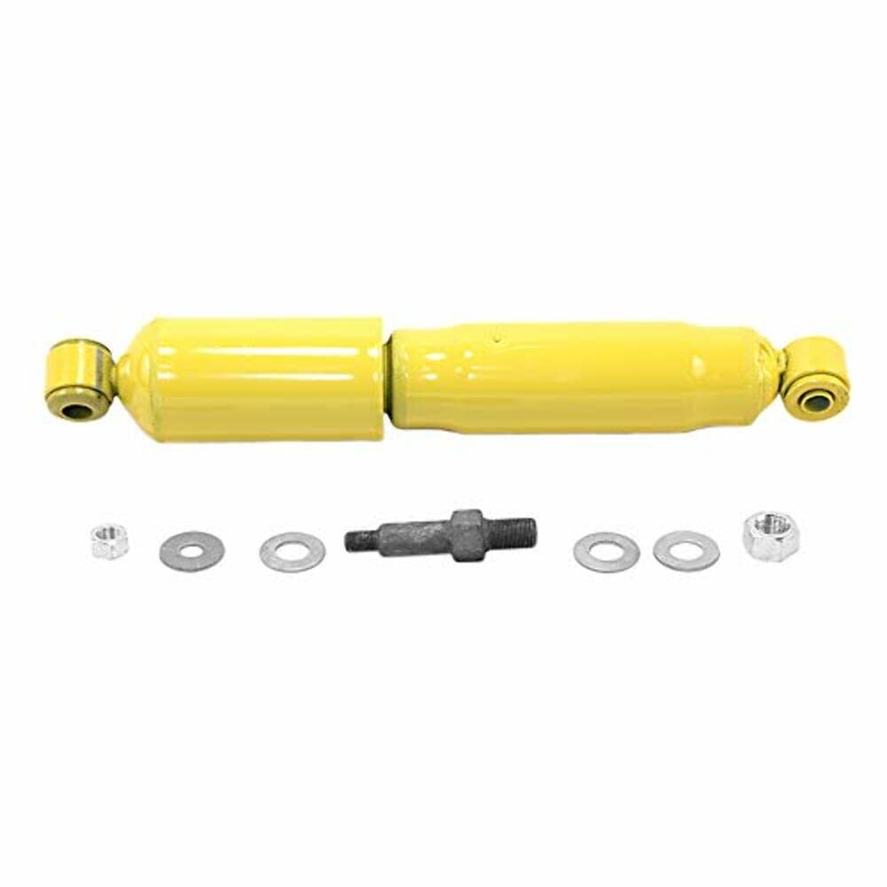 Monroe Gas-Magnum 34817 nitrocarburized rod enhances durability on rough roads.
