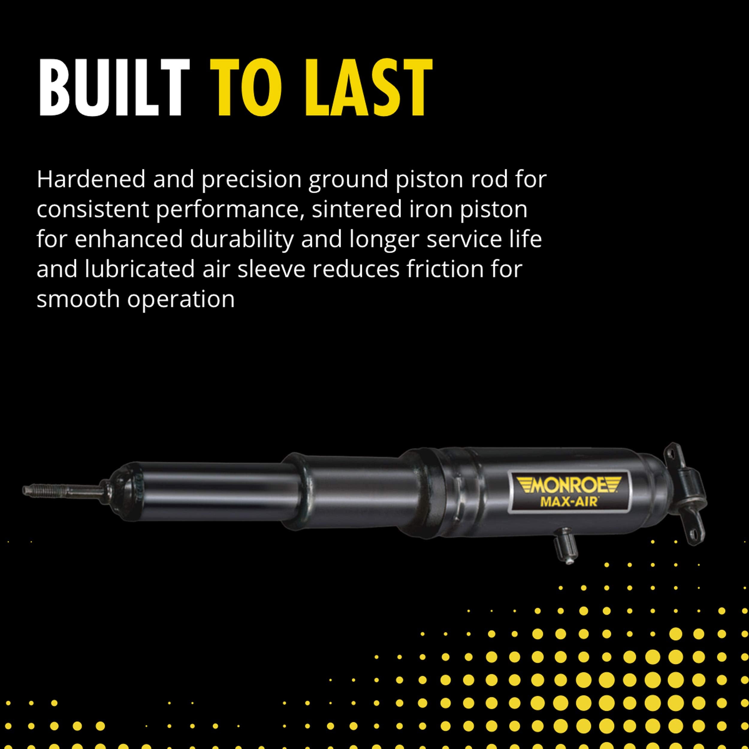 Air fitting connection reduces leaks for Monroe Max-Air MA759