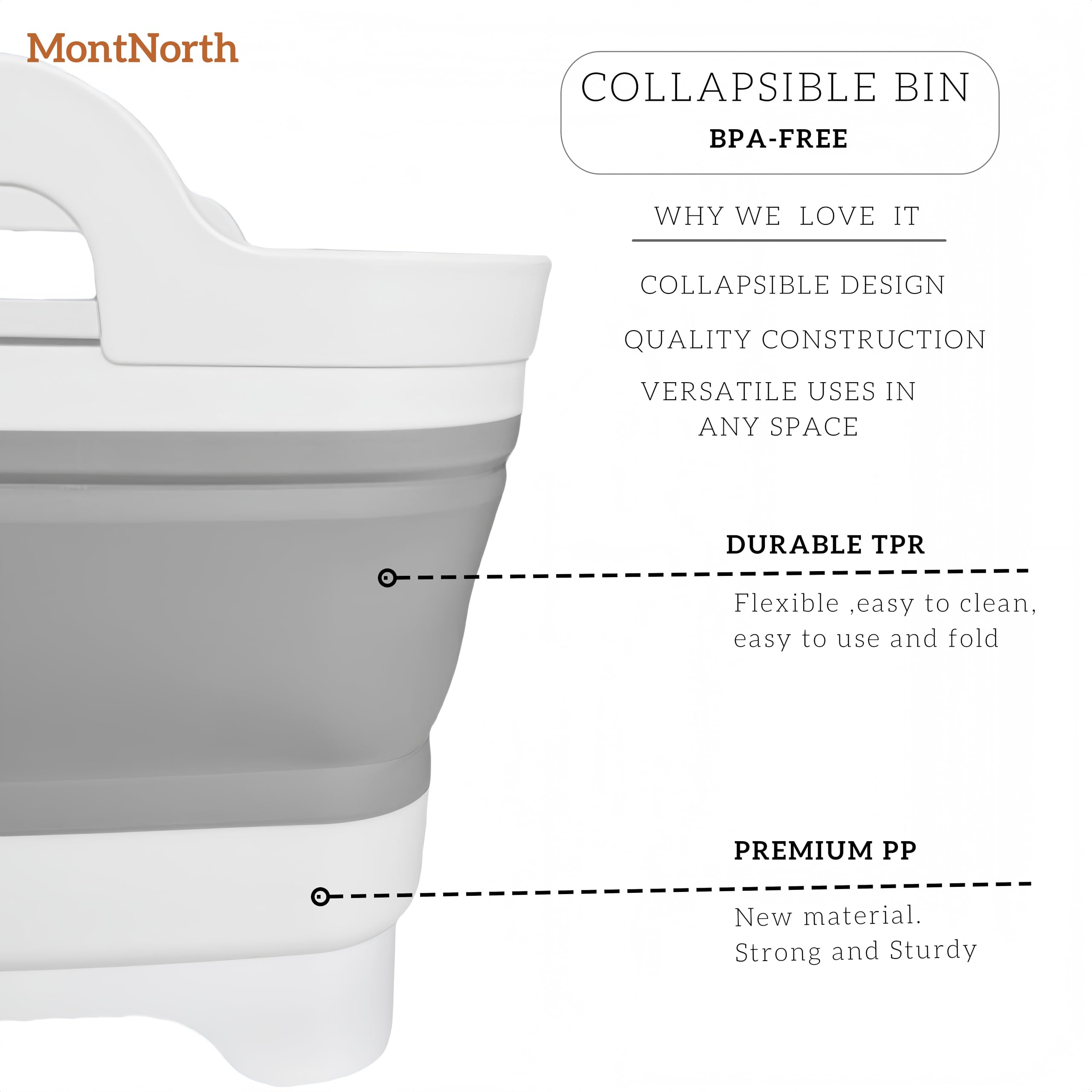 BPA-free PP + TPR materials ensure safety and durability.