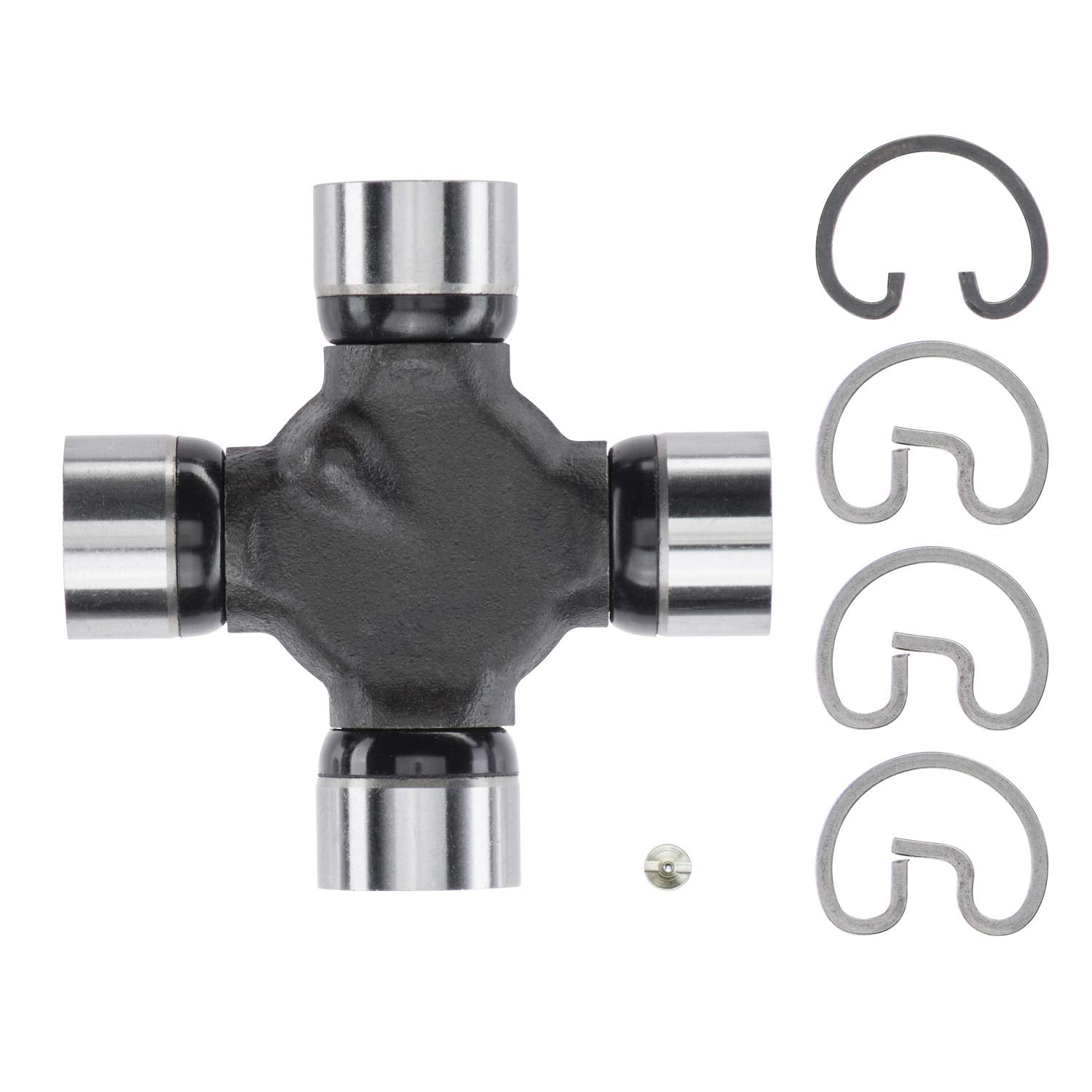 MOOG 270 greaseable U-joint bearing cups highlighting strength and precision