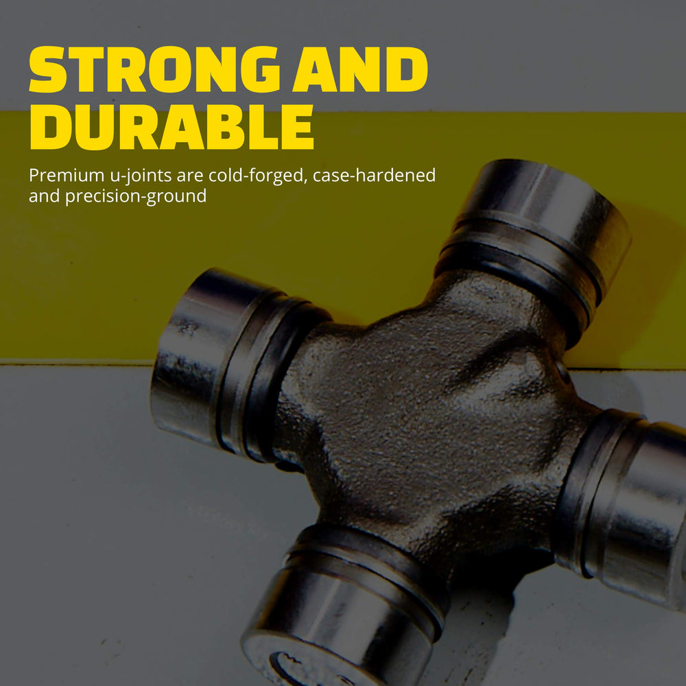 MOOG 330 greaseable U-joint grease seals protect against debris and moisture for reliability.