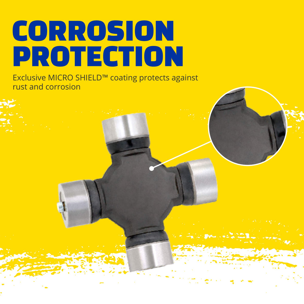 MOOG 371 nitrile seals guard grease and debris during mud-filled rides.