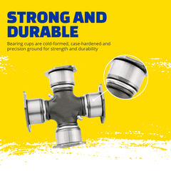 MOOG 374 grease fitting design enables easy service and maintenance.