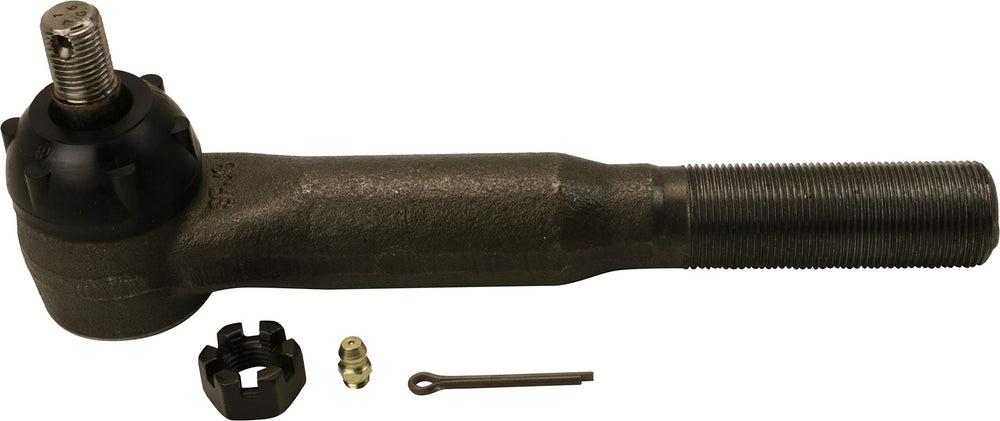 MOOG ES3427T steering drag link front view showing durable construction for reliable steering