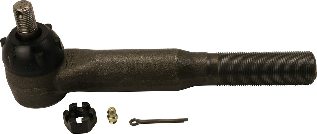 MOOG ES3427T steering drag link front view showing durable construction for reliable steering