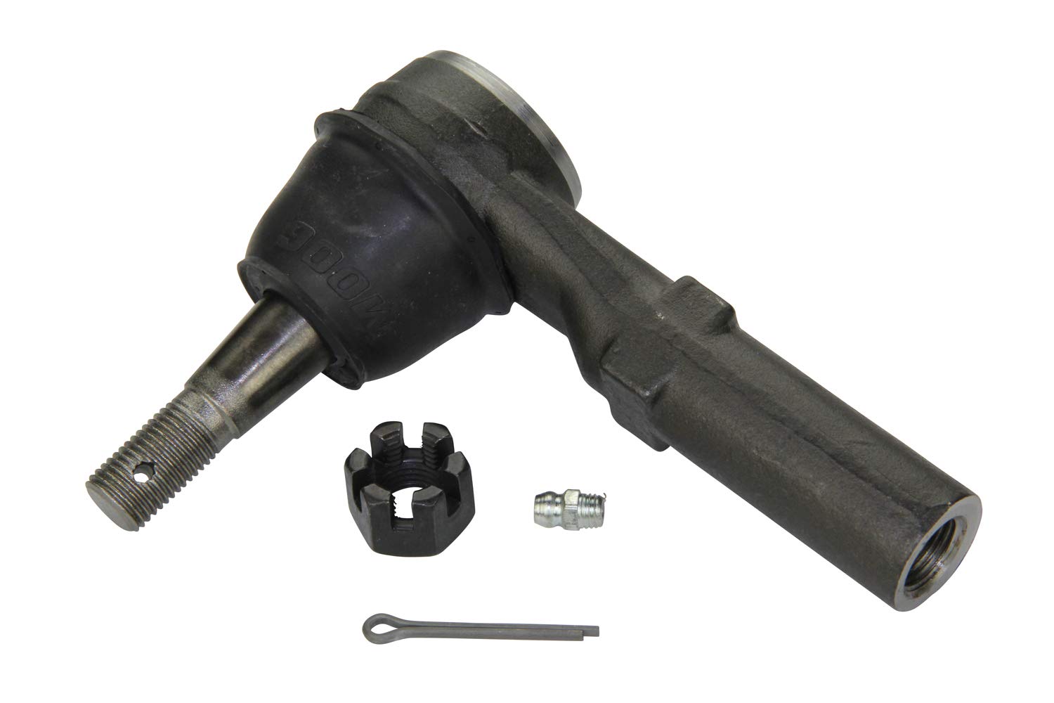 MOOG ES800901 steering tie rod end close-up for Chevrolet Silverado 2500HD with OE-style fit