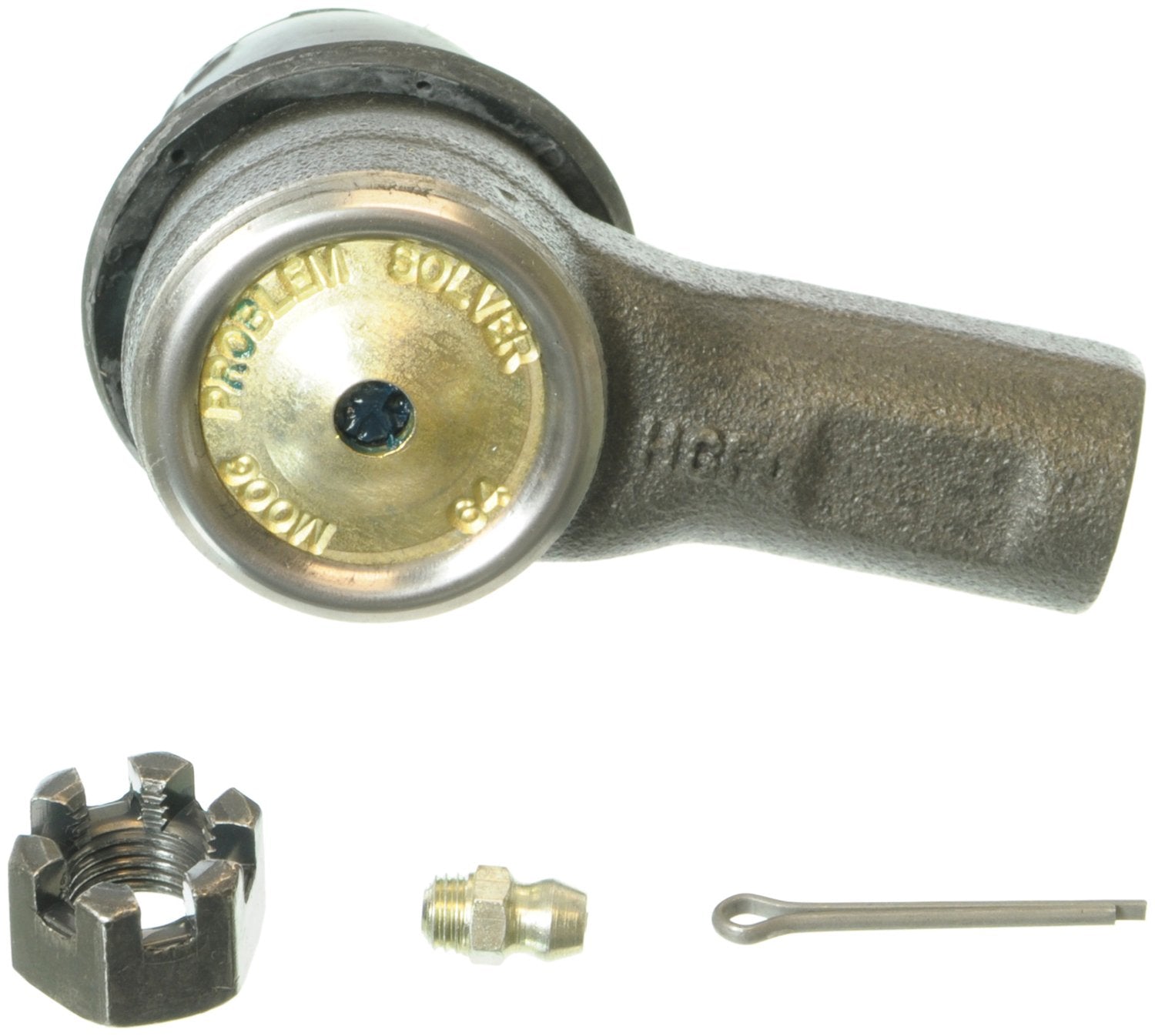 MOOG ES80995 steering tie rod end on Honda Element showing correct fit for reliable steering