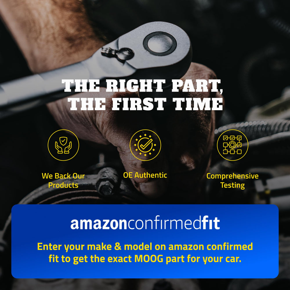 MOOG Inner steering tie rod end heavy-duty design for demanding driving conditions