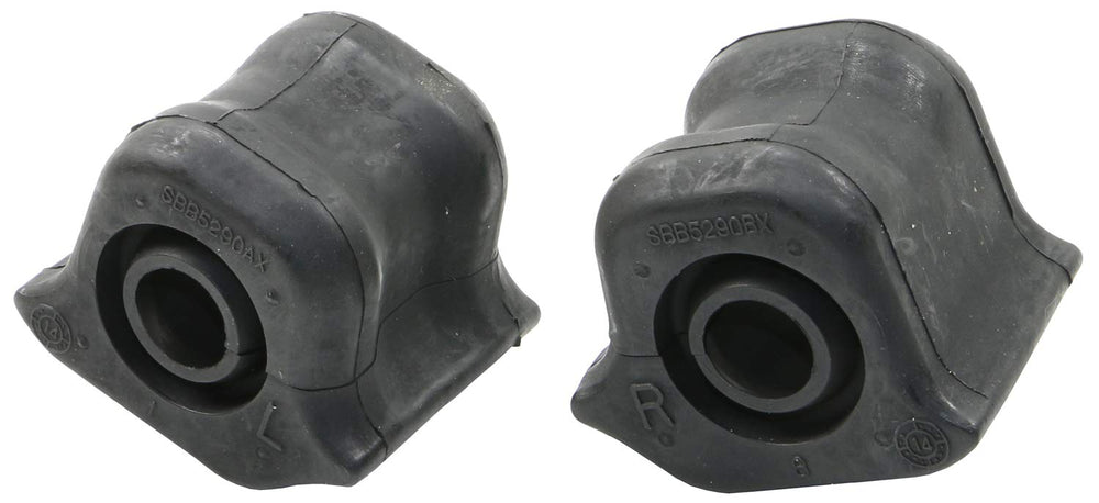 MOOG K201482 bushing close-up highlighting durable natural rubber for ride stability