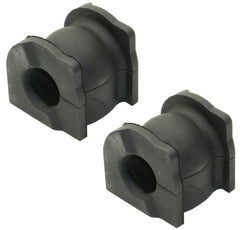 MOOG K201660 suspension stabilizer bar bushing kit close-up shows durable natural rubber material.