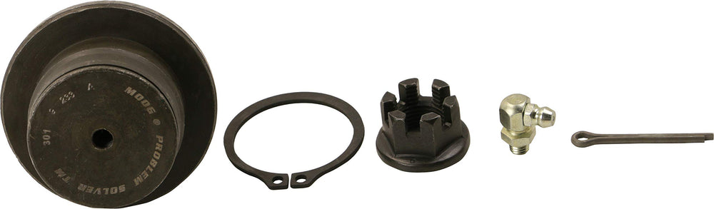 MOOG K500008 ball joint side view emphasizing robust construction for daily use