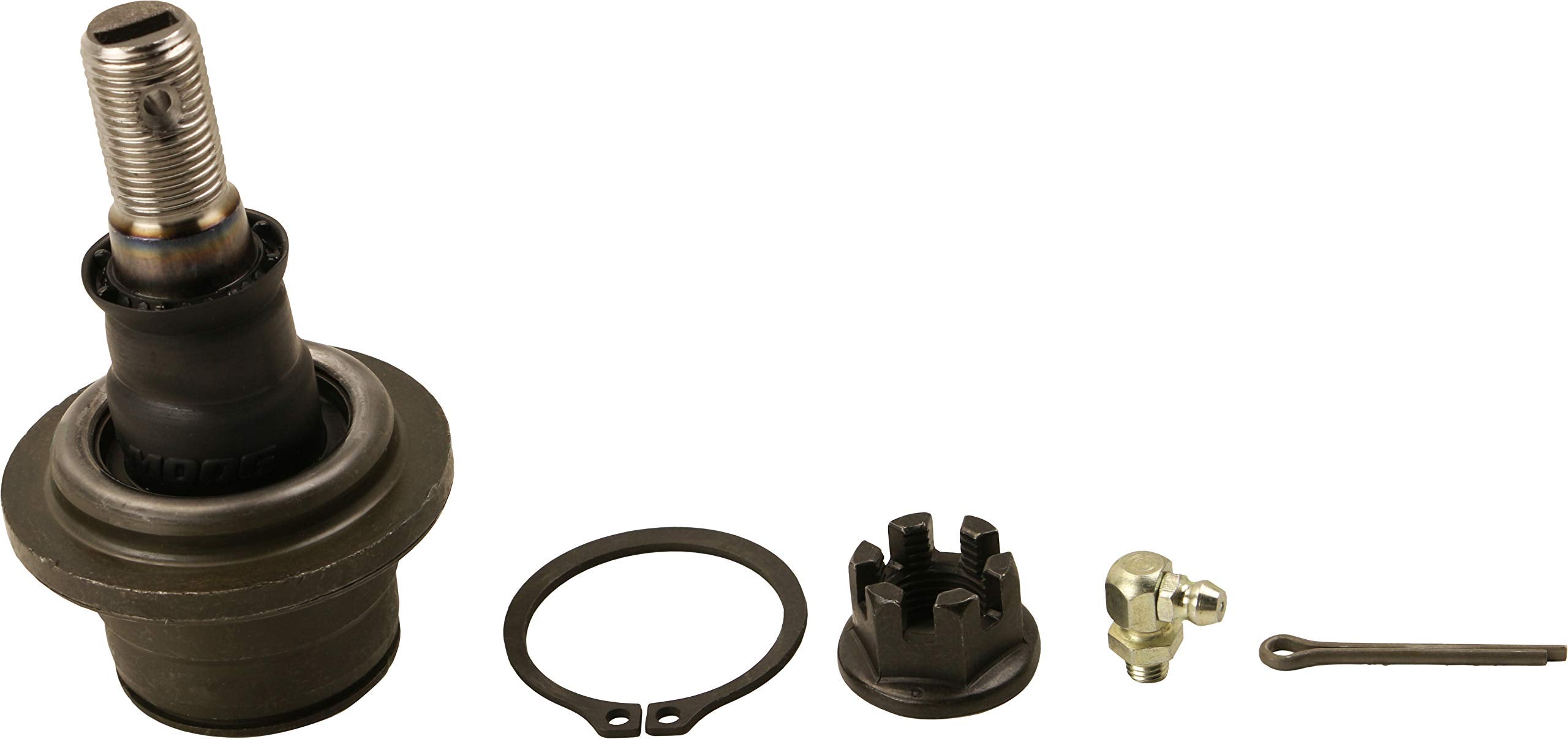 MOOG K500008 front lower ball joint on Ford F-150 highlights performance benefits