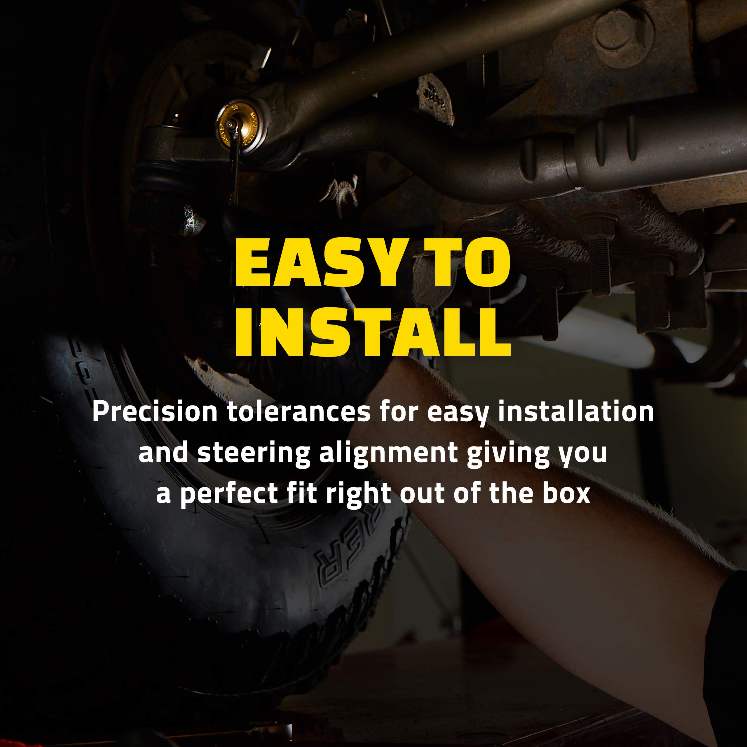 MOOG K500232 helps restore steering stability for confident daily driving