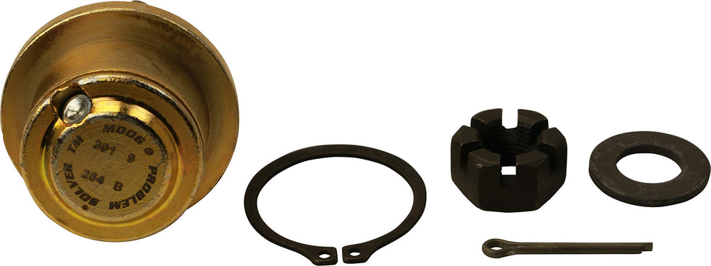 Close-up of MOOG K500286 ball joint showing durable, high-strength materials.