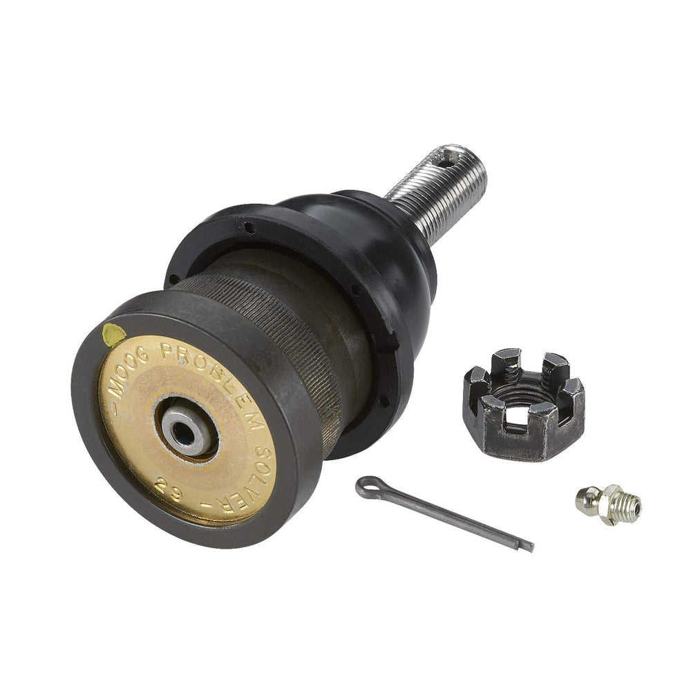 MOOG K6117T ball joint body detail highlighting durable steel housing.