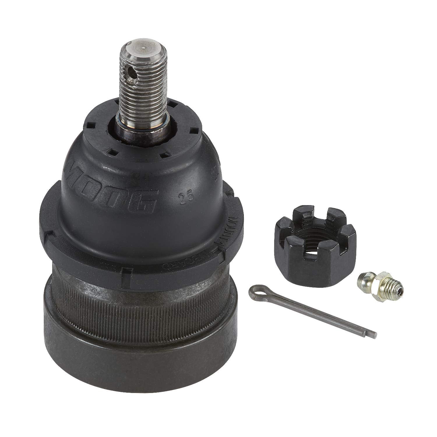 MOOG K6145T front lower ball joint for Chevrolet S10 showing precise fit and reliable steering